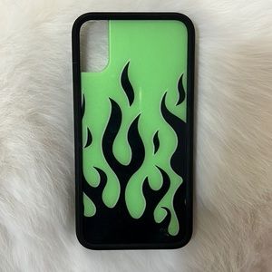 Neon Flames Wildflower Case